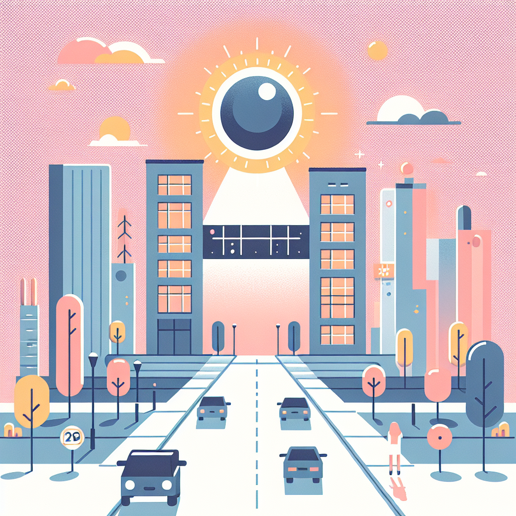 도시 환경에서의 자외선 반사 현상