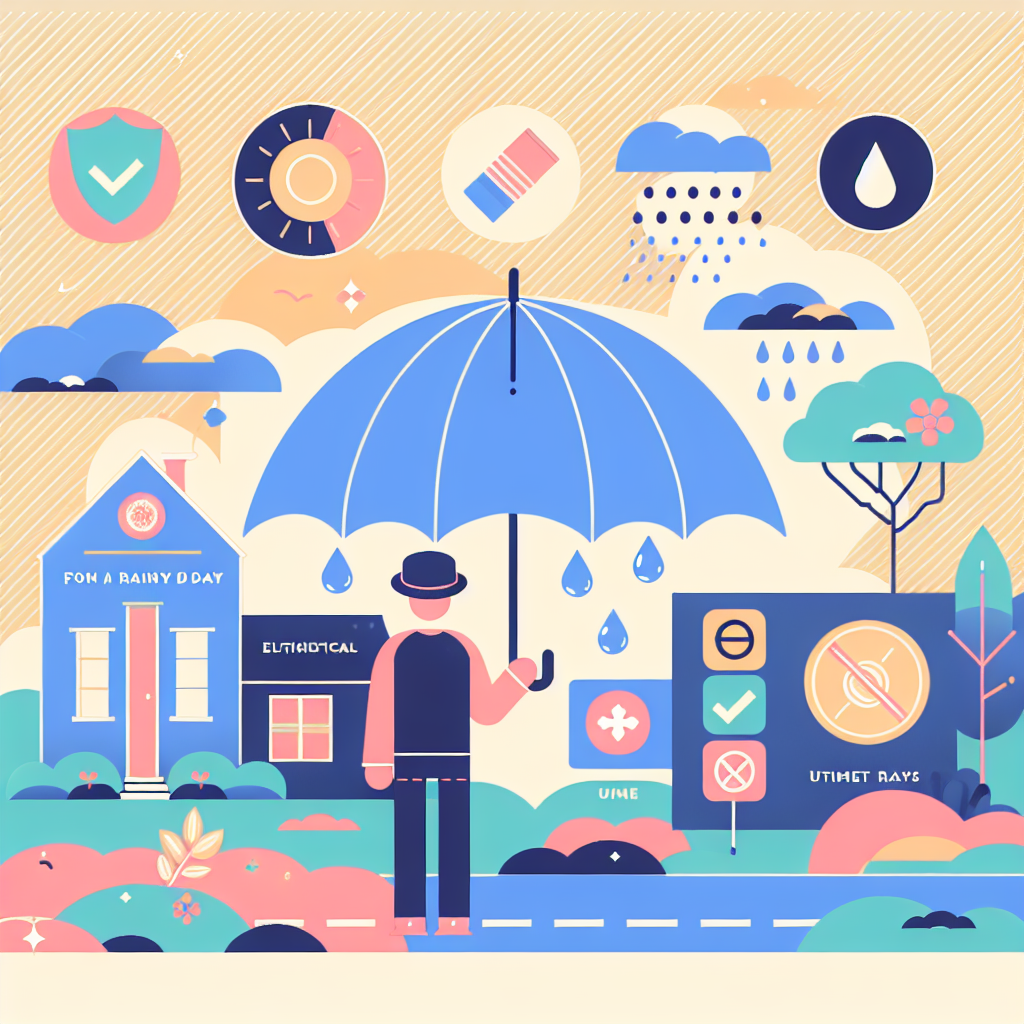 비 오는 날 자외선 차단 방법 인포그래픽