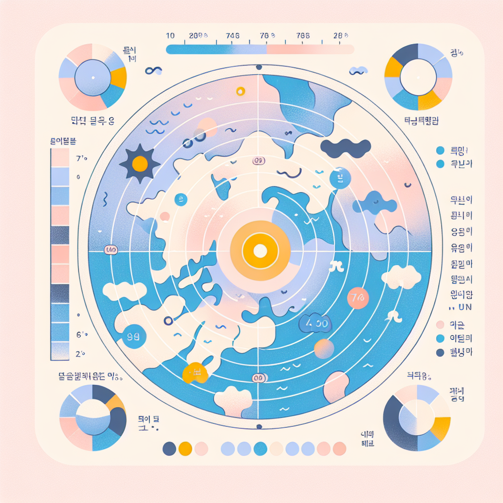성남 여름철 자외선 강도 분포도