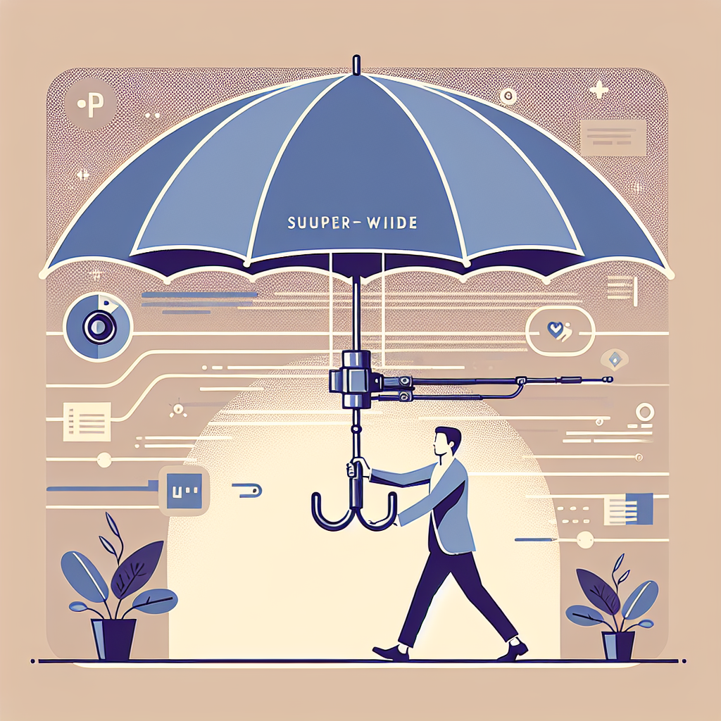 WeatherWorks 슈퍼와이드 자동 우양산 사용 모습