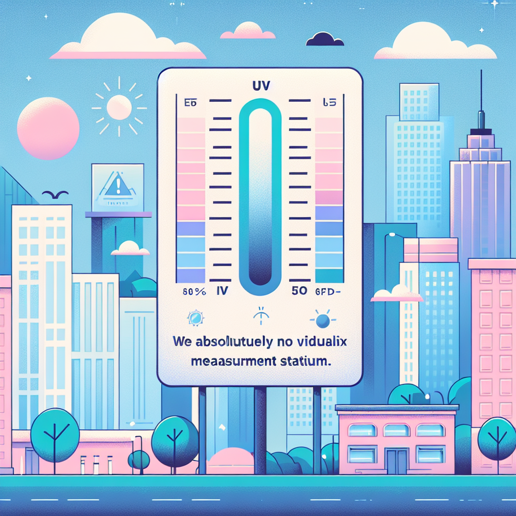 안양시 자외선 지수 측정 현황