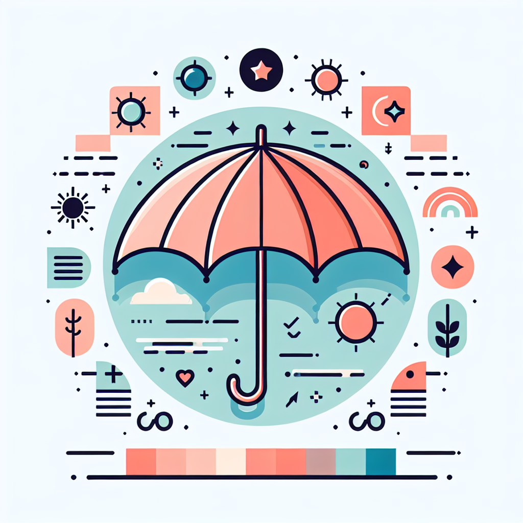 WeatherWorks 양산의 우수한 자외선 차단 성능