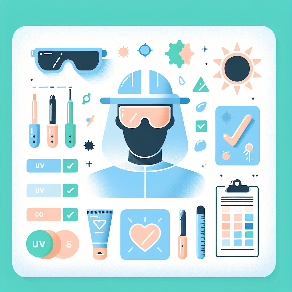 자외선 지수별 보호 장비 가이드