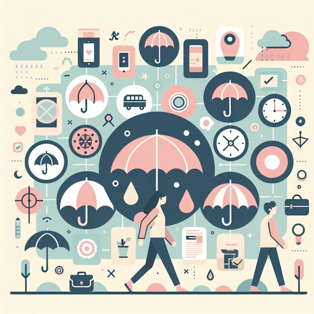 라이프스타일별 우산 선택 가이드