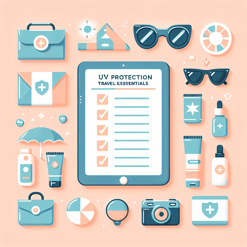 여행용 자외선 차단 준비물 체크리스트