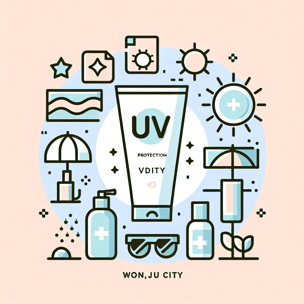 원주시 자외선 차단 용품 사용법 가이드
