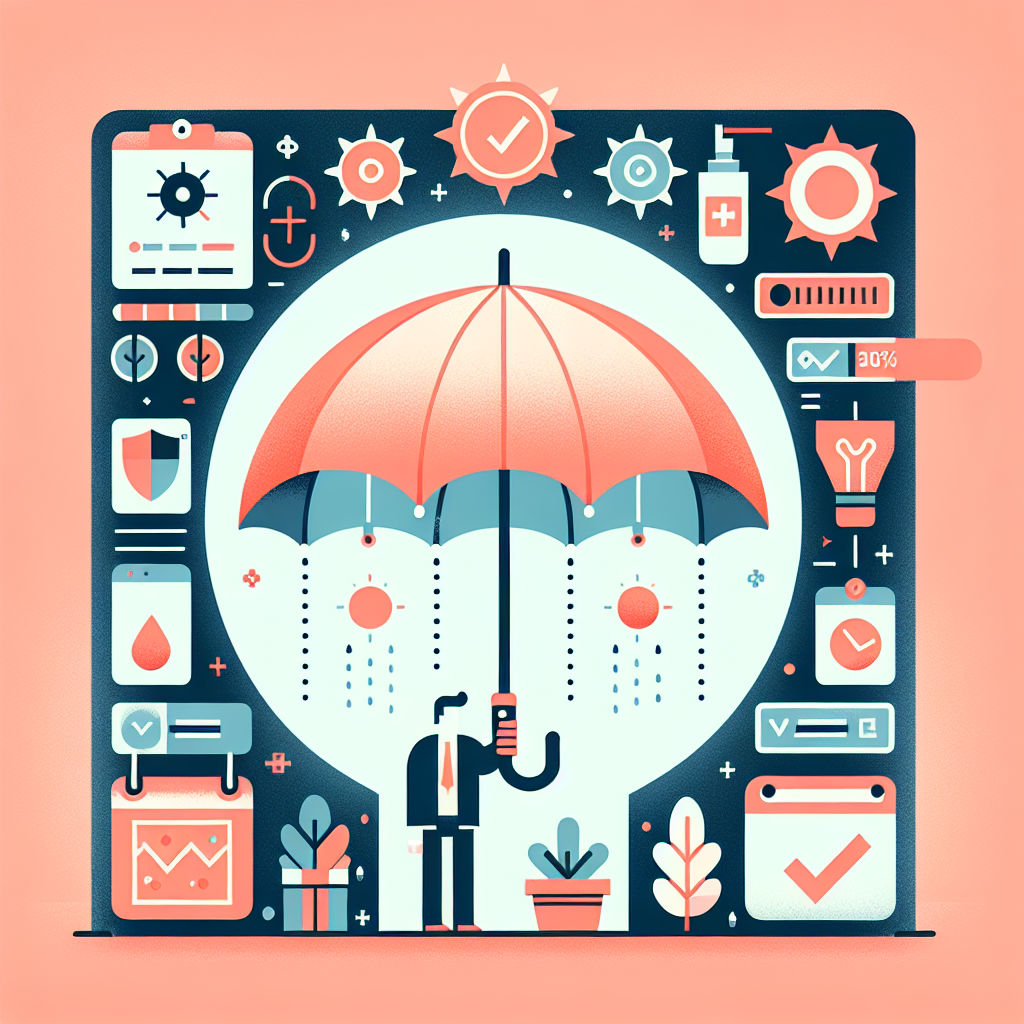 WeatherWorks 슈퍼와이드 자동 우양산 자외선 차단 테스트