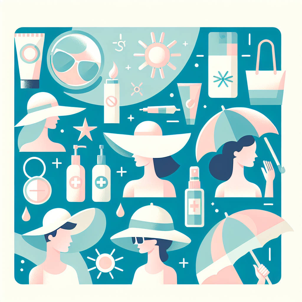 올바른 자외선 차단 방법들