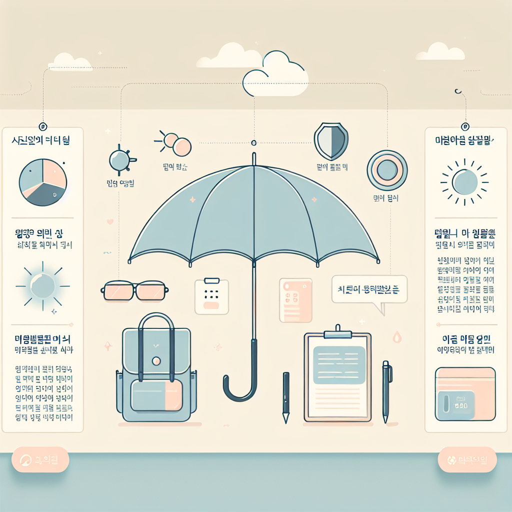 WeatherWorks 자외선 차단 양산 사용 모습
