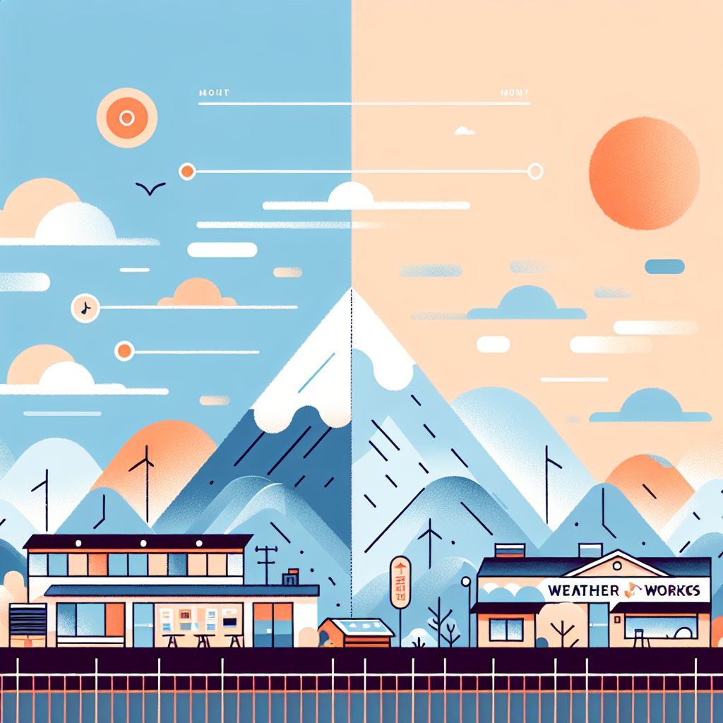 WeatherWorks 우양산 제품 비교