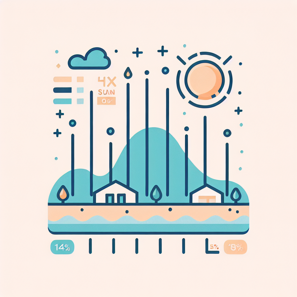 천안 여름철 자외선 강도 그래프