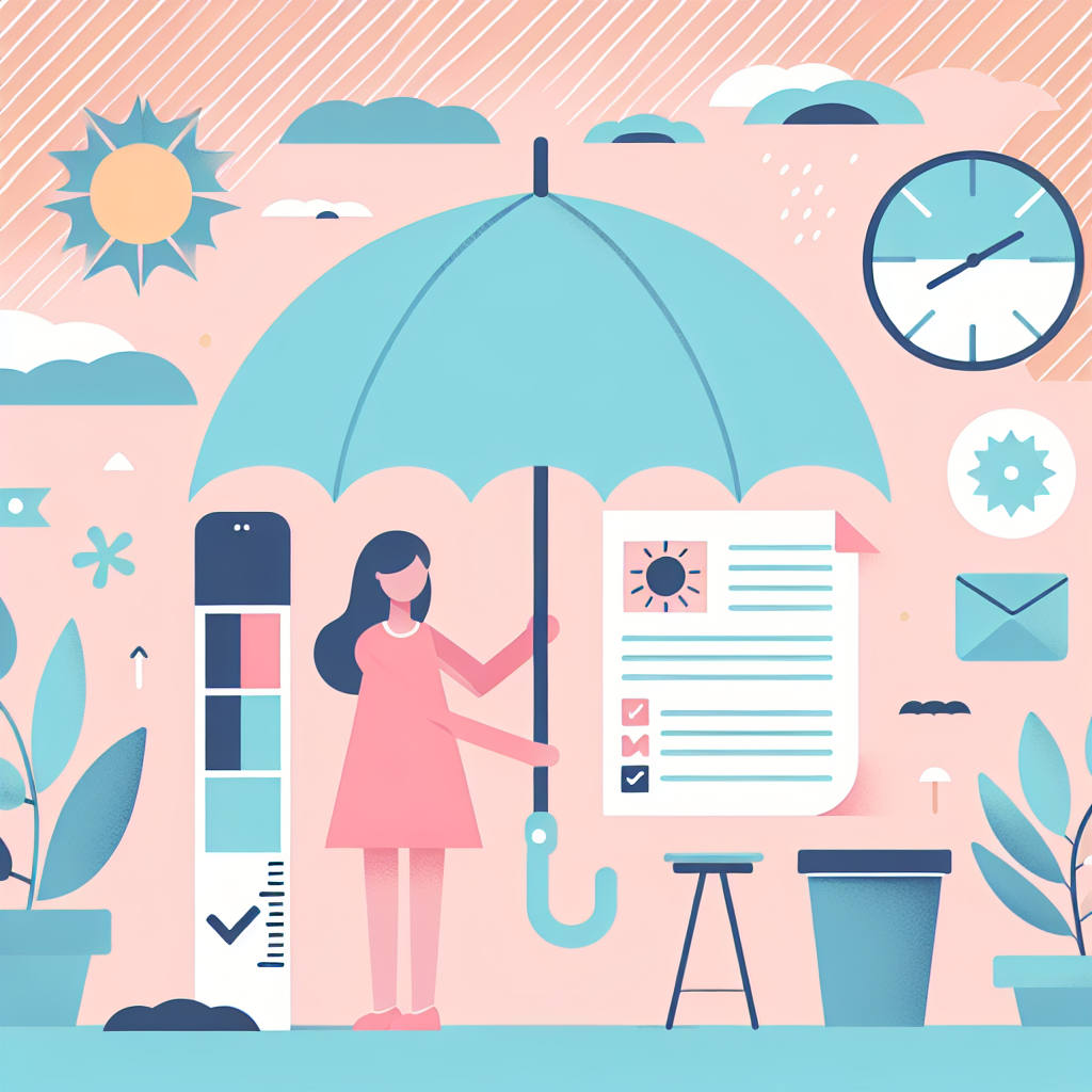 WeatherWorks 슈퍼와이드 자동 우양산 자외선 차단 테스트