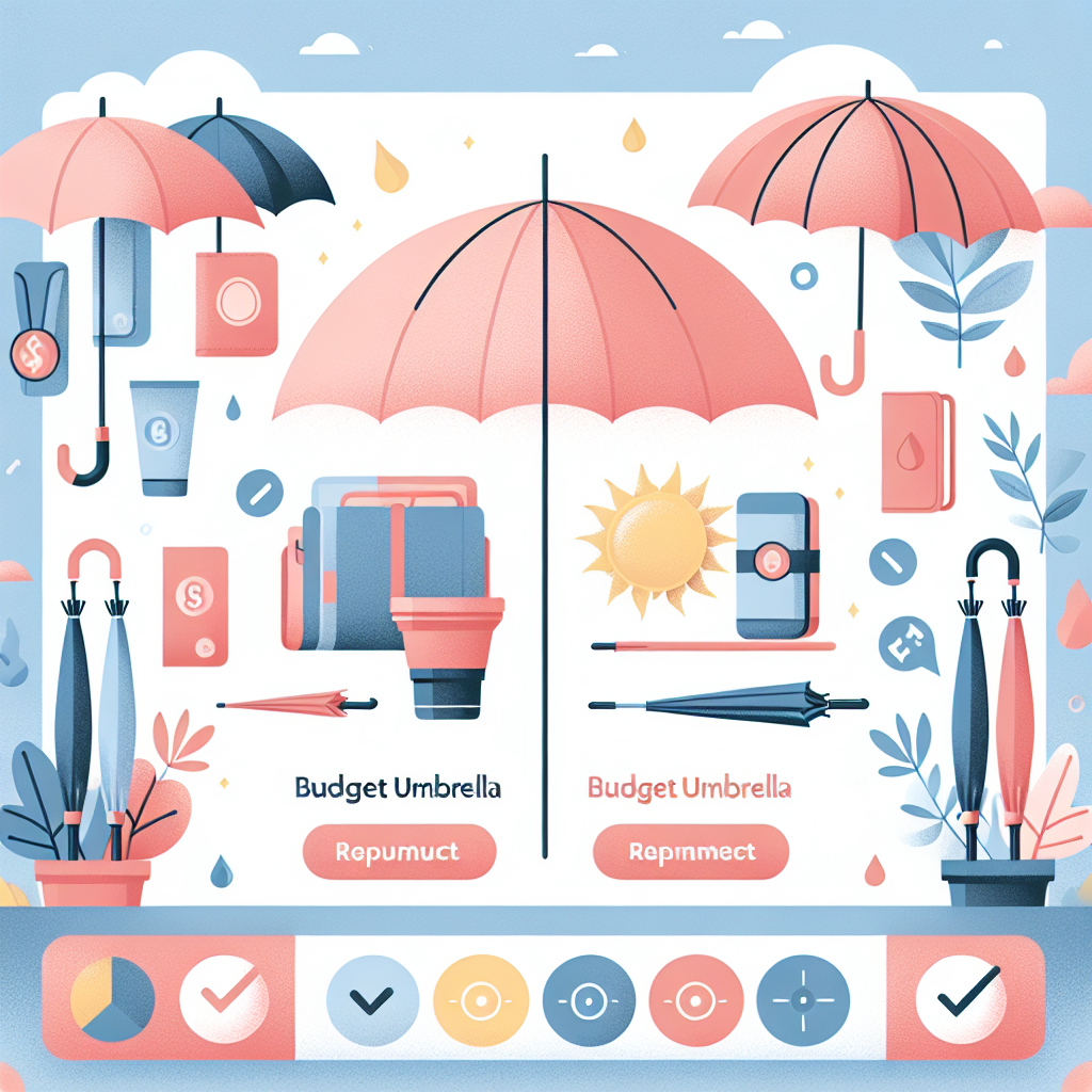 1만원대 양산 추천 제품 비교