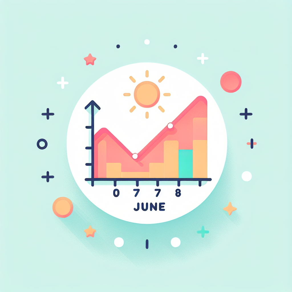 6월 자외선 지수 측정 그래프