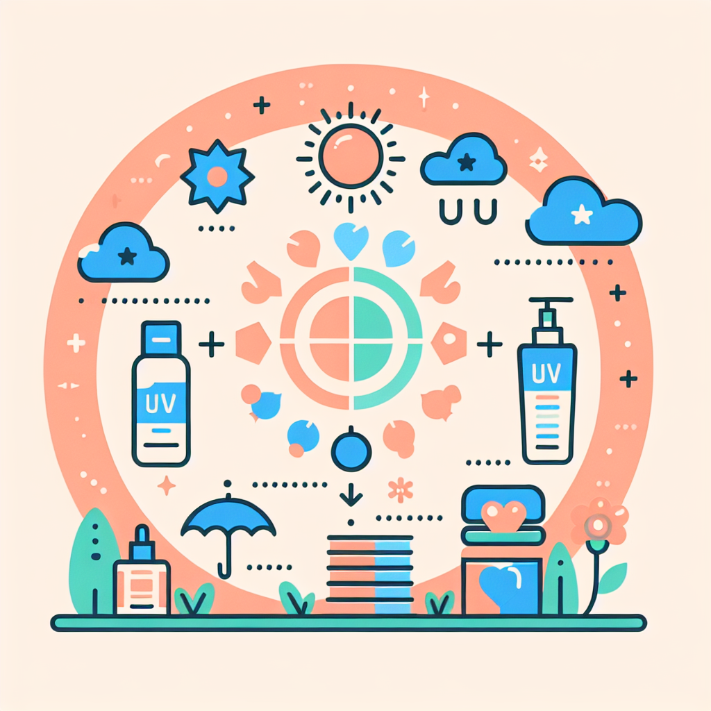 자외선 차단 단계별 방법