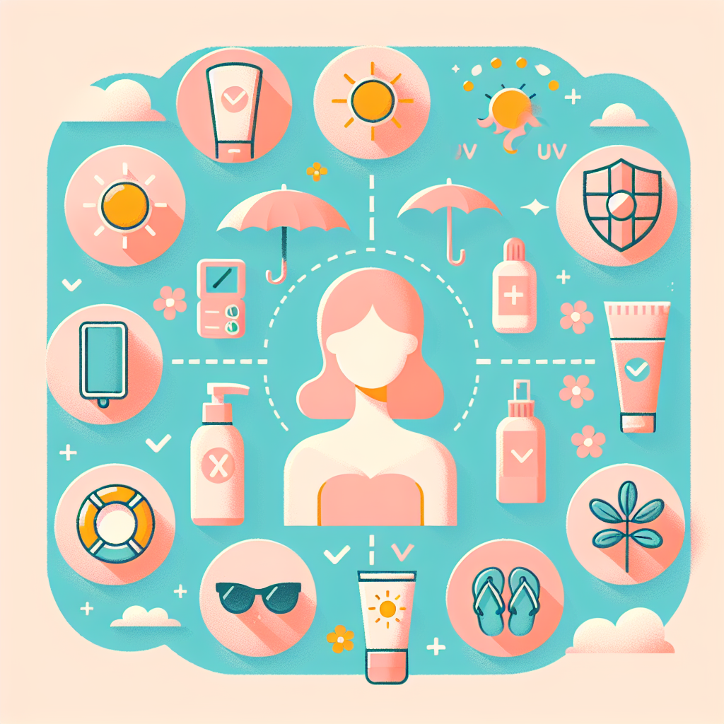 UV 인덱스별 자외선 차단 방법